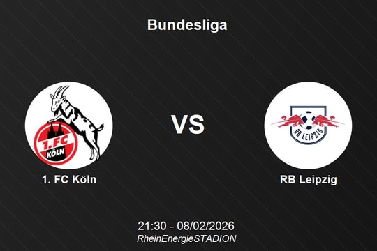 Nhận định 1. FC Köln vs RB Leipzig - Bundesliga: Khó cho chủ nhà trước khắc tinh