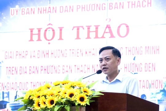 Phường Bàn Thạch hướng tới nền giáo dục thông minh