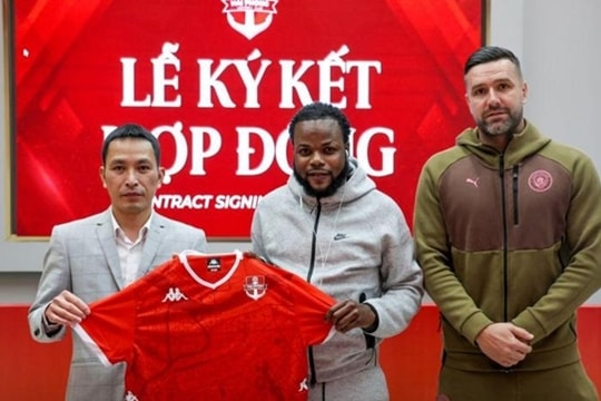 Hải Phòng FC công bố 3 tân binh: Ronaldo Fletcher và sự trở lại của Moses Oloya