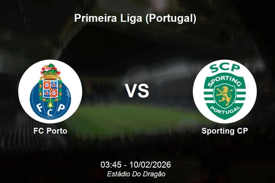 Nhận định FC Porto vs Sporting CP - Đại chiến tranh ngôi vương tại Primeira Liga
