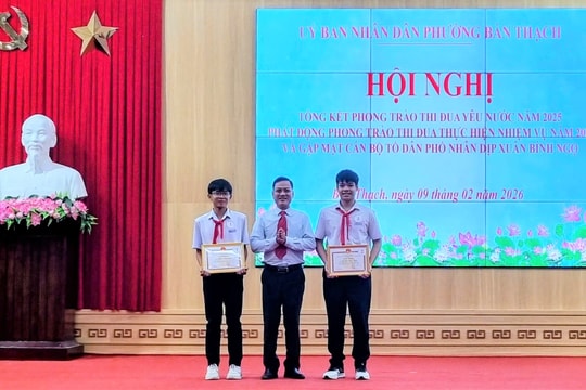 Phường Bàn Thạch khen thưởng 104 tập thể và cá nhân trong phong trào thi đua yêu nước