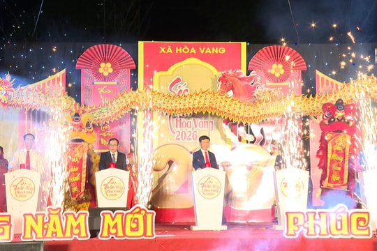 Khai mạc chương trình “Sắc xuân Hòa Vang năm 2026”