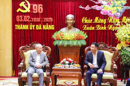 Bí thư Thành ủy Đà Nẵng Lê Ngọc Quang tiếp đoàn công tác tập đoàn xây dựng hàng đầu Trung Quốc