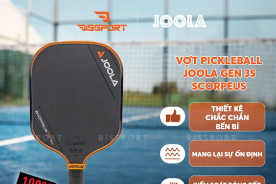 Bis Sport mở rộng danh mục vợt Pickleball JOOLA, đáp ứng đa dạng nhu cầu người chơi