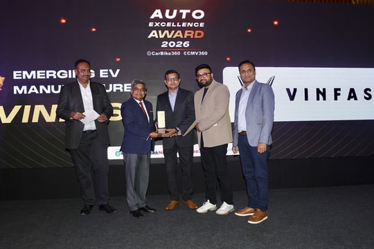 VinFast và VF 6 giành cú đúp giải thưởng lớn tại Auto Excellence Awards 2026 ở Ấn Độ