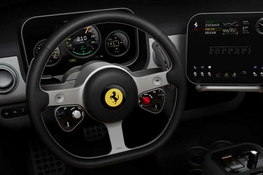Ferrari Luce: Nội thất xe điện đầu tiên của Ngựa chồm mang phong cách Apple