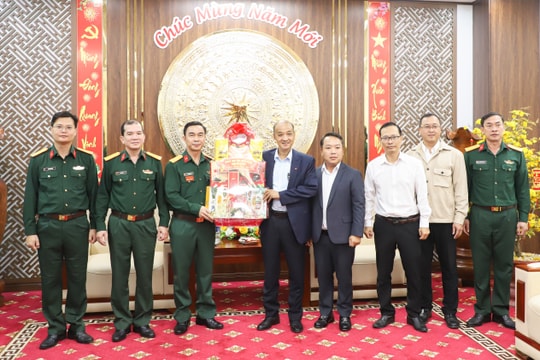 Lãnh đạo thành phố Đà Nẵng thăm, chúc Tết các đơn vị quân đội