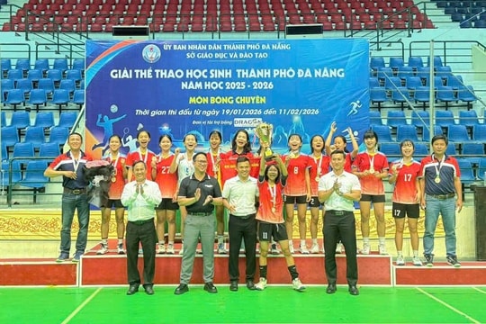 Ấn tượng sân chơi bóng chuyền học đường tại Đà Nẵng