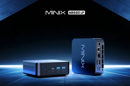 Minix ra mắt mini-PC AMD mới: Dung lượng lưu trữ 8TB trong thiết kế siêu gọn