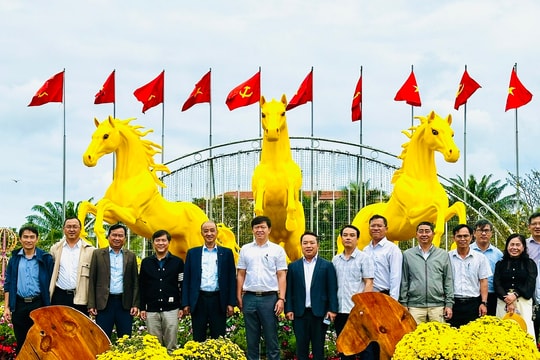 Quảng trường 24/3 (phường Bàn Thạch) sẵn sàng phục vụ người dân du xuân đón Tết