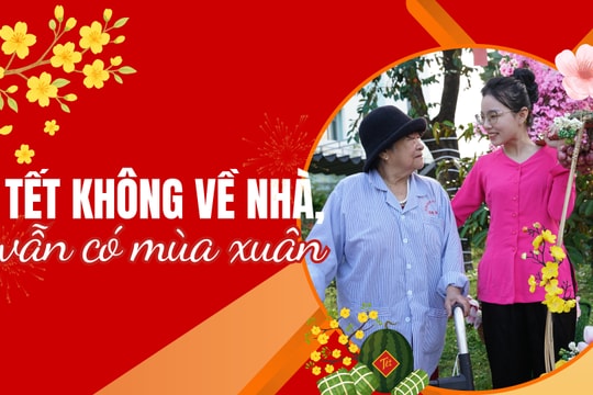Tết không về nhà, vẫn có mùa xuân