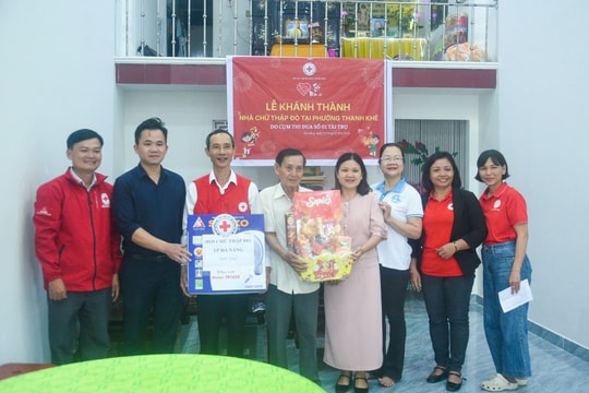 Khánh thành nhà Chữ thập đỏ tại phường Thanh Khê và Hải Vân