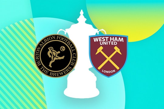 Link xem trực tiếp Burton Albion vs West Ham 19h15 hôm nay 14/2/2026