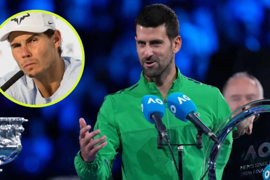 Nadal nhận định cơ hội giành Grand Slam thứ 25 của Djokovic gần như đã khép lại