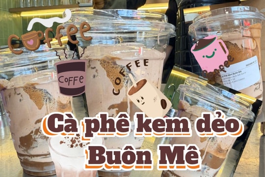 Cà phê kem dẻo Buôn Mê: Thức uống gây bão giới trẻ và công thức pha chế chuẩn vị tại nhà