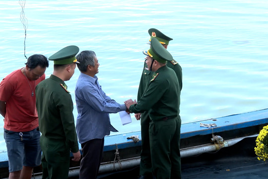 Tết của chiến sĩ biên phòng