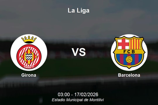 Nhận định Girona vs Barcelona - 03h00 ngày 17/02 tại La Liga