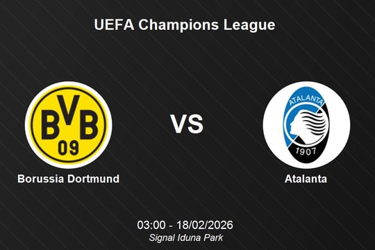 Nhận định Borussia Dortmund vs Atalanta: Điểm tựa Signal Iduna Park - UEFA Champions League