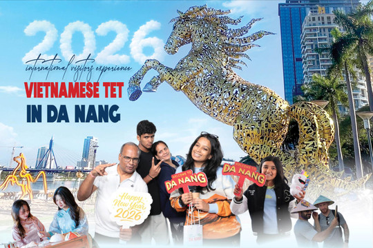 [E-Magazine] International visitors experience Vietnamese Tet in Da Nang