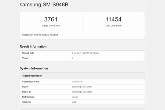 Samsung Galaxy S26 Ultra vượt iPhone 17 Pro Max 17% hiệu năng đa nhân trên Geekbench 6