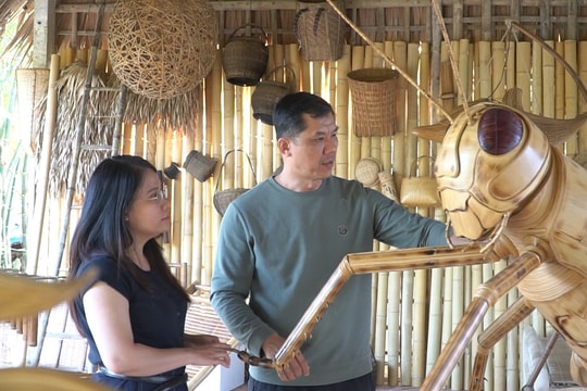 Nghệ thuật từ tre, đưa Việt Nam đi khắp 5 châu