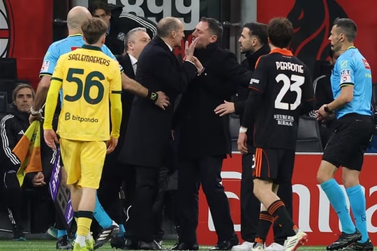 HLV Max Allegri mắng Cesc Fabregas là 'trẻ ranh' sau trận hòa của AC Milan