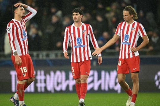 Atletico Madrid chia điểm kịch tính 3-3 với Club Brugge tại Champions League
