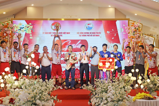 Giải bóng đá đồng hương Nam Phước chào xuân Bính Ngọ 2026