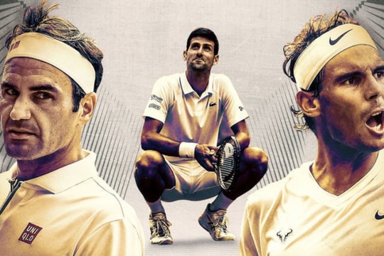 Kỷ nguyên BIG 3 tennis khép lại sau 20 năm thống trị với 150 cuộc thư hùng vĩ đại