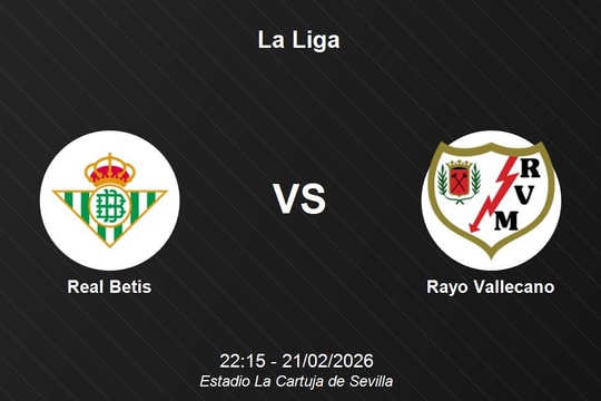 Nhận định Real Betis vs Rayo Vallecano - La Liga: Cơ hội bám đuổi nhóm dự Champions League