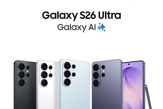 Galaxy S26 Ultra lộ diện qua poster quảng cáo: 4 màu sắc mới và camera 200MP