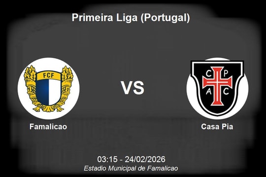 Nhận định Famalicao vs Casa Pia - Điểm tựa sân nhà tại Primeira Liga
