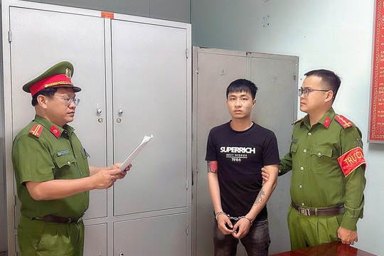 Bắt đối tượng truy nã đặc biệt nguy hiểm lẩn trốn ở phường Điện Bàn Đông