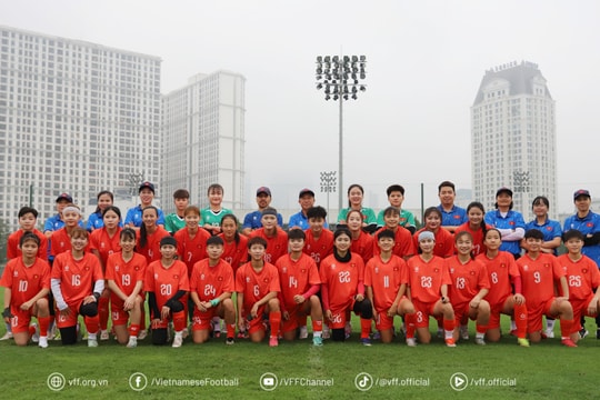 Việt Nam tập trung chuẩn bị cho Vòng chung kết U20 nữ châu Á 2026