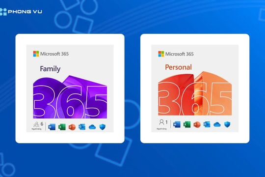 Phong Vũ ưu đãi 200.000 đồng cho khách hàng thân thiết mua Microsoft 365
