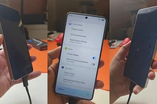 Galaxy S26 Ultra lộ diện tính năng Màn hình bảo mật tích hợp công nghệ FlexMagic Pixel