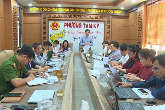 Tam Kỳ chốt danh sách 31 ứng cử viên đại biểu HĐND phường nhiệm kỳ 2026 - 2031