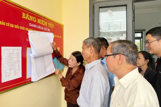 Bầu cử đại biểu Quốc hội khóa XVI và đại biểu HĐND các cấp nhiệm kỳ 2026 - 2031: Diễn đàn để cử tri chọn đại biểu “đủ đức, đủ tài”