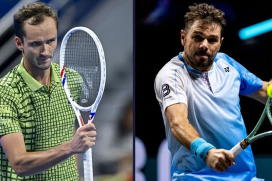 Medvedev đại chiến Wawrinka tại Dubai 2026: Cuộc đối đầu giữa hai thế hệ Grand Slam