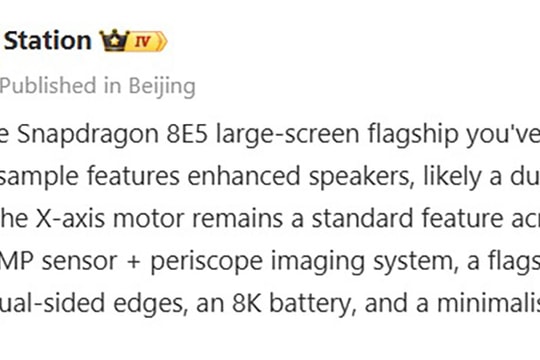 Lộ diện Xiaomi 17 Max: Siêu phẩm màn hình 6.9 inch, pin 8000 mAh và camera 200MP