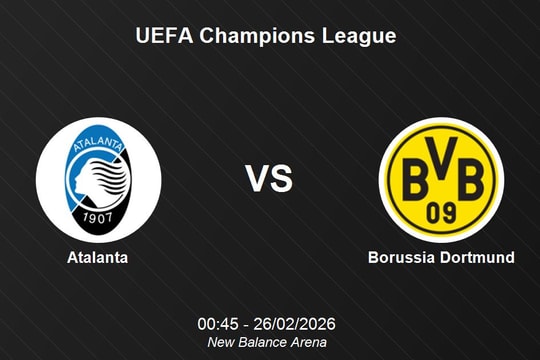 Nhận định Atalanta vs Borussia Dortmund - Vòng bảng UEFA Champions League