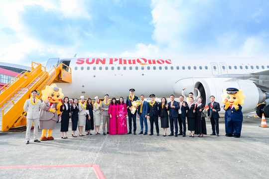Sun PhuQuoc Airways khai trương đường bay mới tới Đà Nẵng