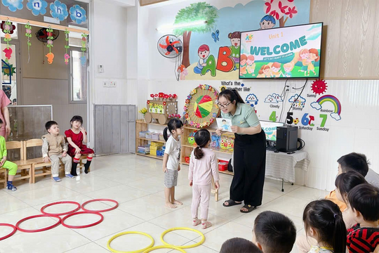 Đổi mới dạy học mầm non bằng ứng dụng công nghệ