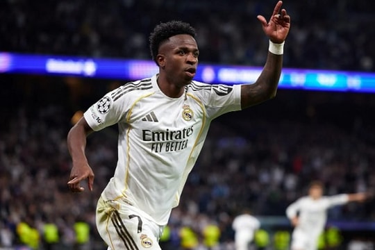 Vinicius Junior tỏa sáng rực rỡ giúp Real Madrid đánh bại Benfica tại vòng play-off Champions League