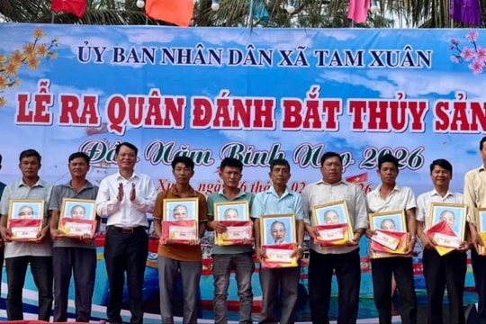 Ngư dân xã Tam Xuân cam kết thực hiện nghiêm IUU