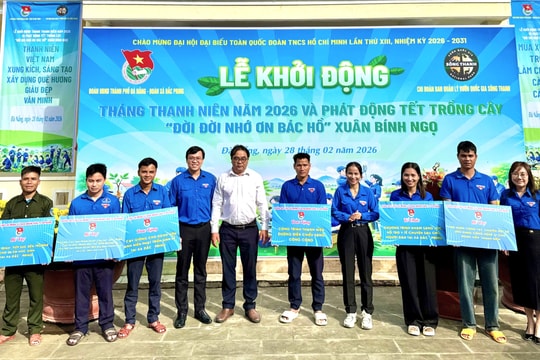 Đoàn Thanh niên UBND thành phố Đà Nẵng phát động “Tháng Thanh niên” năm 2026