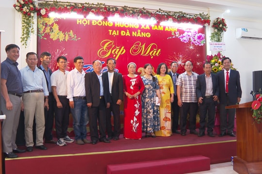Hội đồng hương xã Tam Anh tại Đà Nẵng gặp mặt đầu xuân
