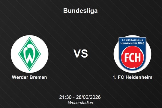 Nhận định Werder Bremen vs 1. FC Heidenheim - Bundesliga