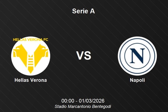 Nhận định Hellas Verona vs Napoli - Cơ hội cho đội khách củng cố vị thế top 3 Serie A