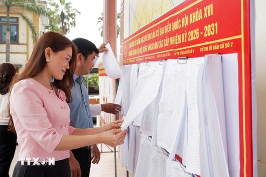 Bầu cử đại biểu Quốc hội và đại biểu HĐND: Nhiệm vụ chính trị trọng tâm, ngày hội của toàn dân